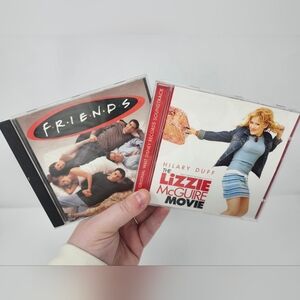Friends and Lizzie McGuire Movie Soundtrack CDs Lot